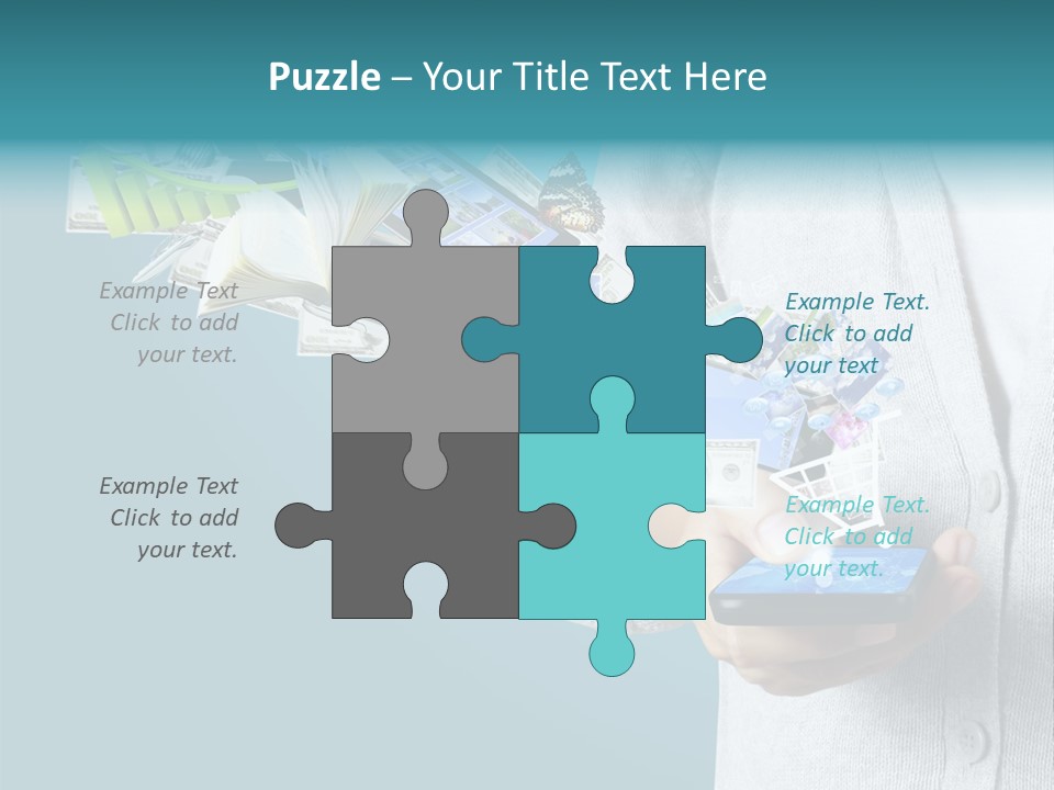 Cell Buy Online Speak PowerPoint Template