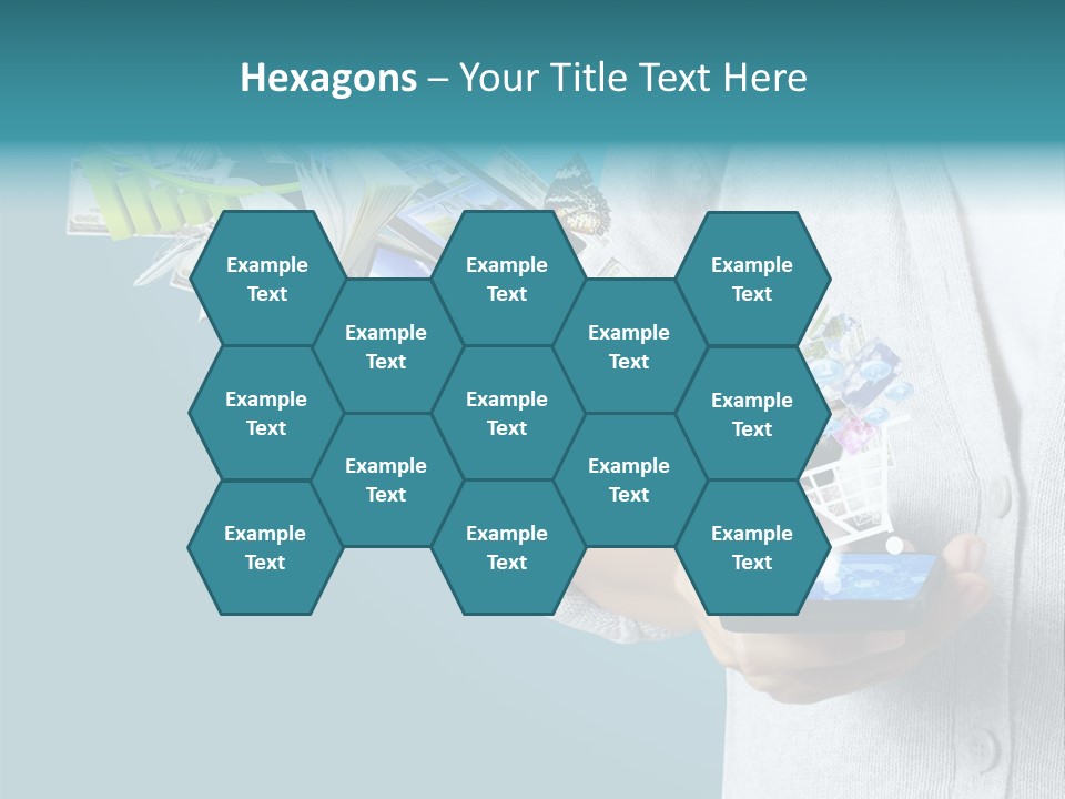 Cell Buy Online Speak PowerPoint Template