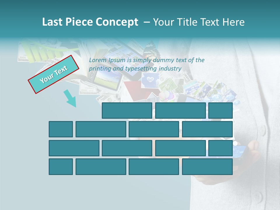 Cell Buy Online Speak PowerPoint Template