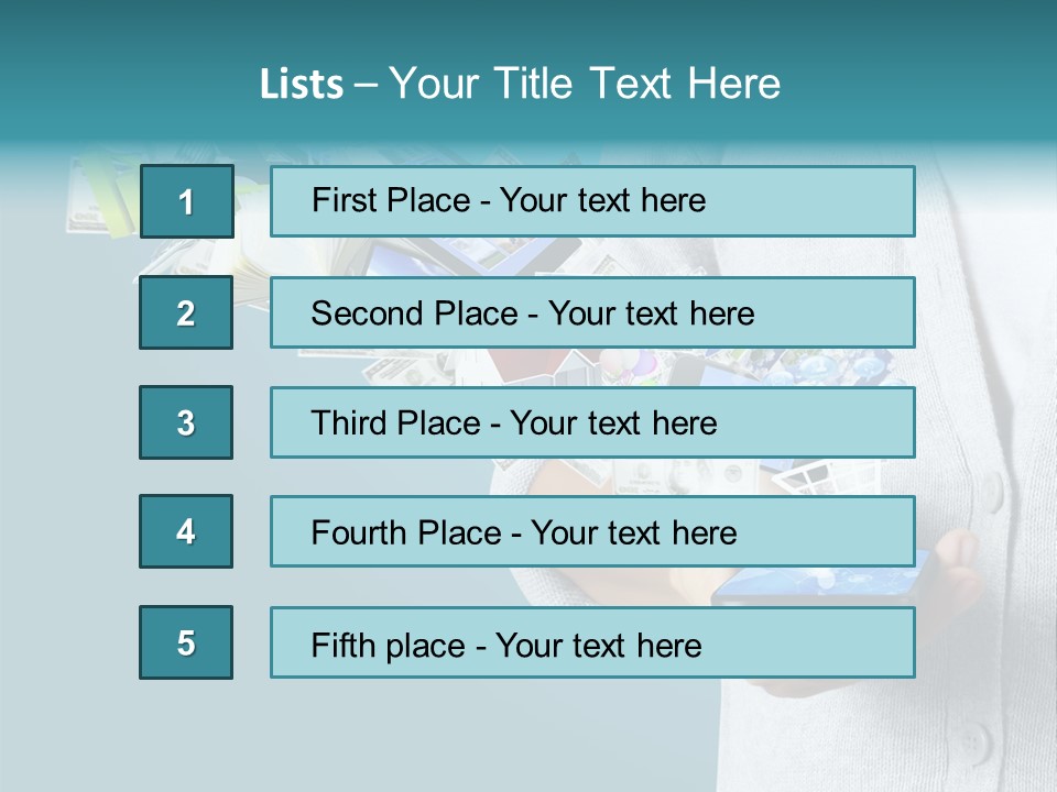 Cell Buy Online Speak PowerPoint Template