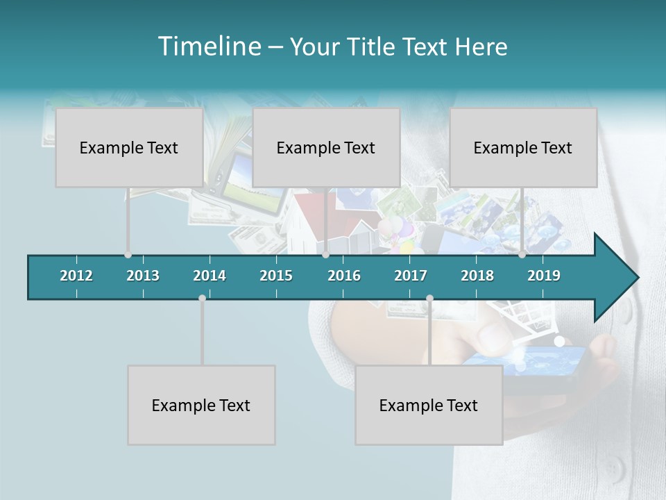 Cell Buy Online Speak PowerPoint Template