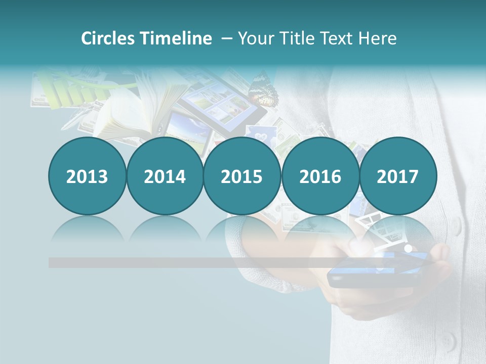 Cell Buy Online Speak PowerPoint Template