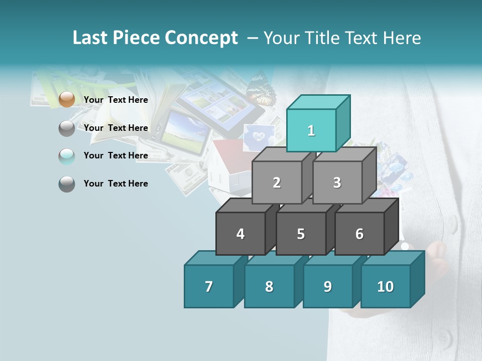 Cell Buy Online Speak PowerPoint Template