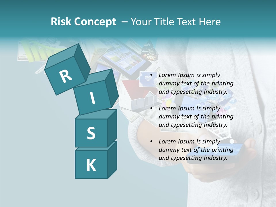 Cell Buy Online Speak PowerPoint Template