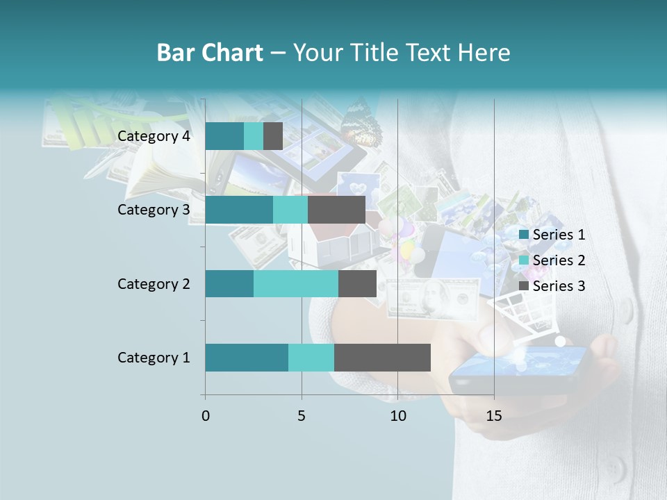 Cell Buy Online Speak PowerPoint Template