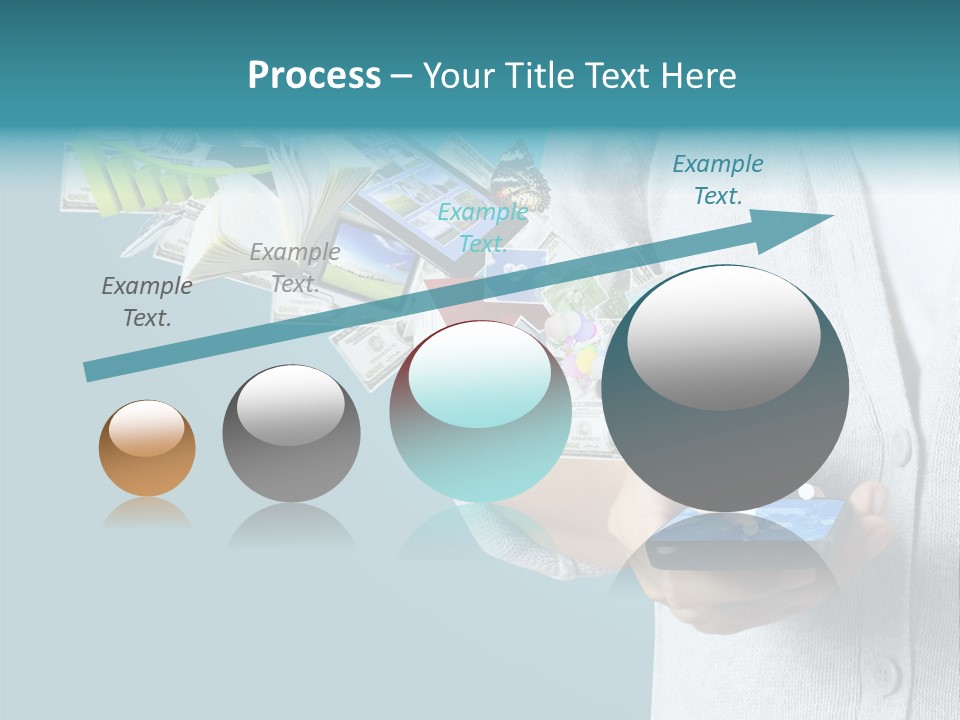 Cell Buy Online Speak PowerPoint Template