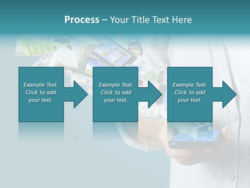 Cell Buy Online Speak PowerPoint Template