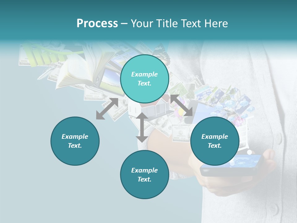 Cell Buy Online Speak PowerPoint Template