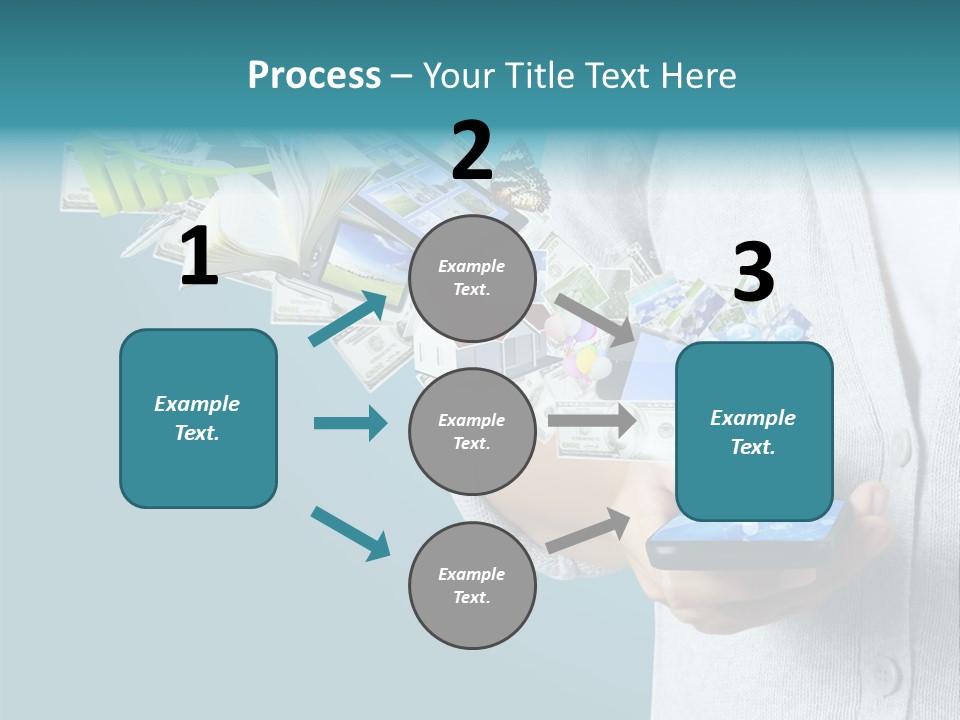 Cell Buy Online Speak PowerPoint Template