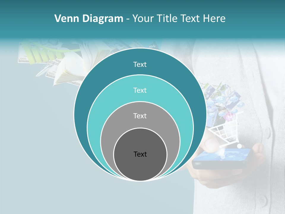 Cell Buy Online Speak PowerPoint Template