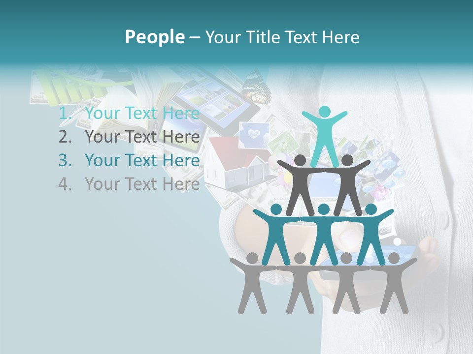 Cell Buy Online Speak PowerPoint Template