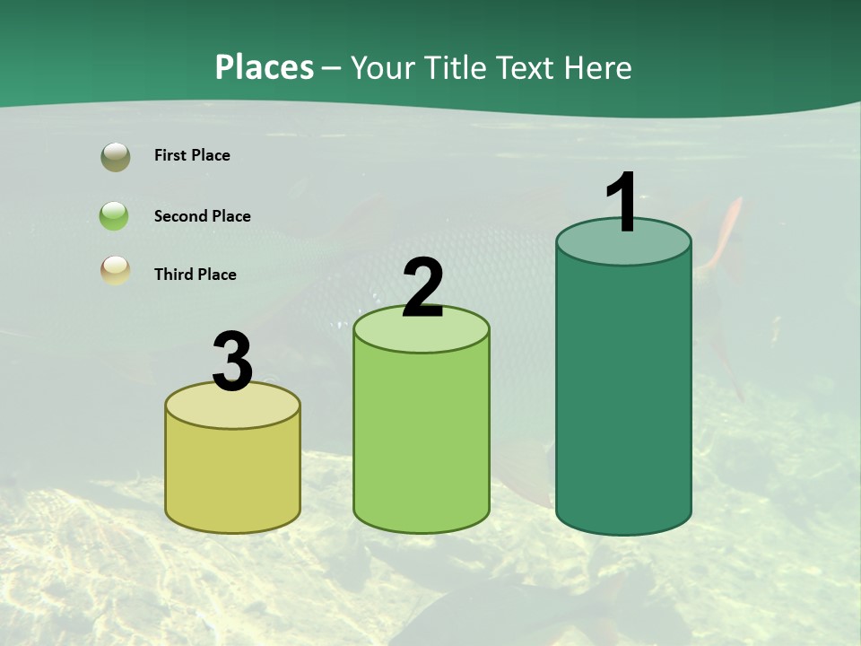 Outdoor Diving Wall Picture PowerPoint Template