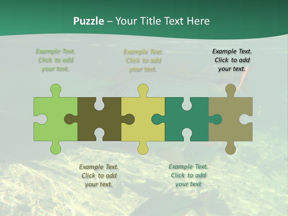 Outdoor Diving Wall Picture PowerPoint Template