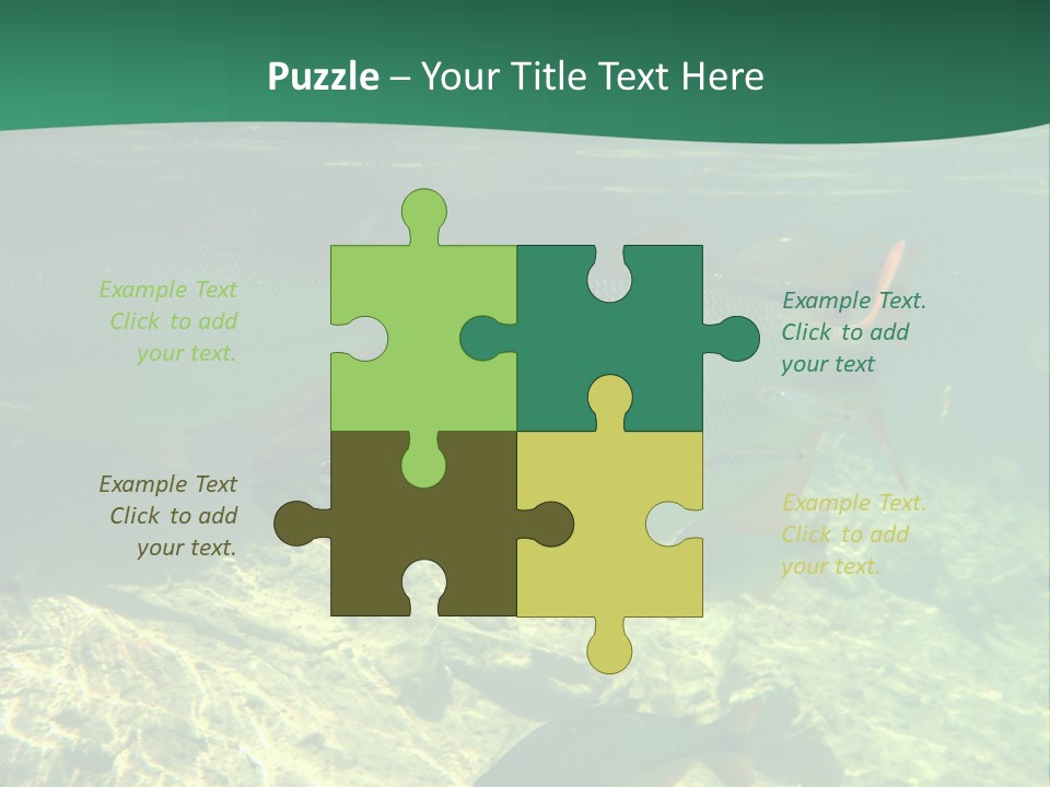 Outdoor Diving Wall Picture PowerPoint Template