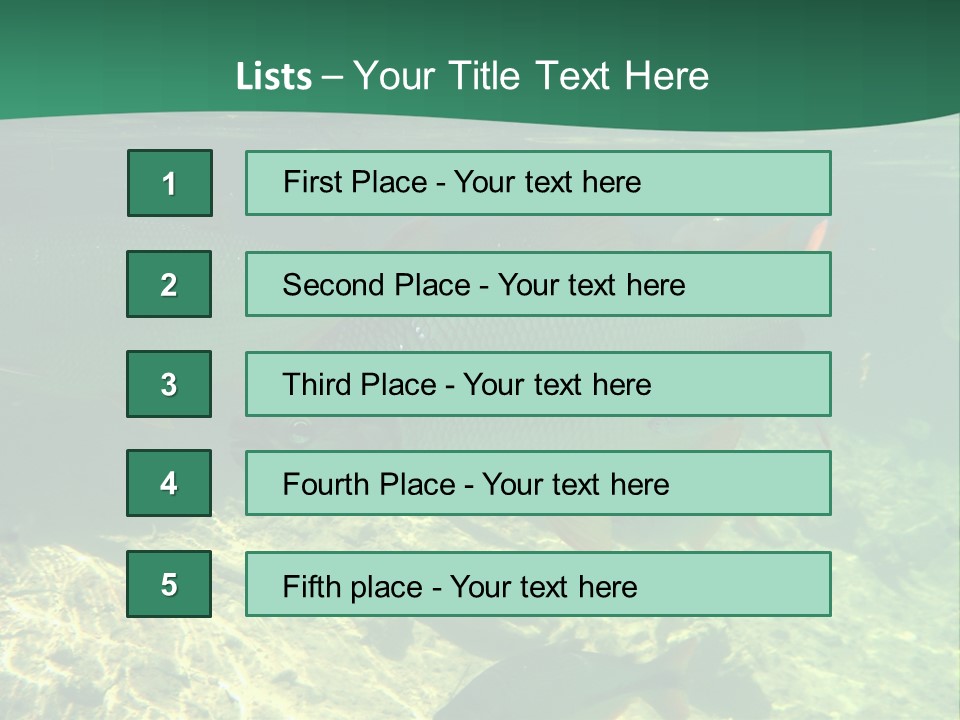 Outdoor Diving Wall Picture PowerPoint Template