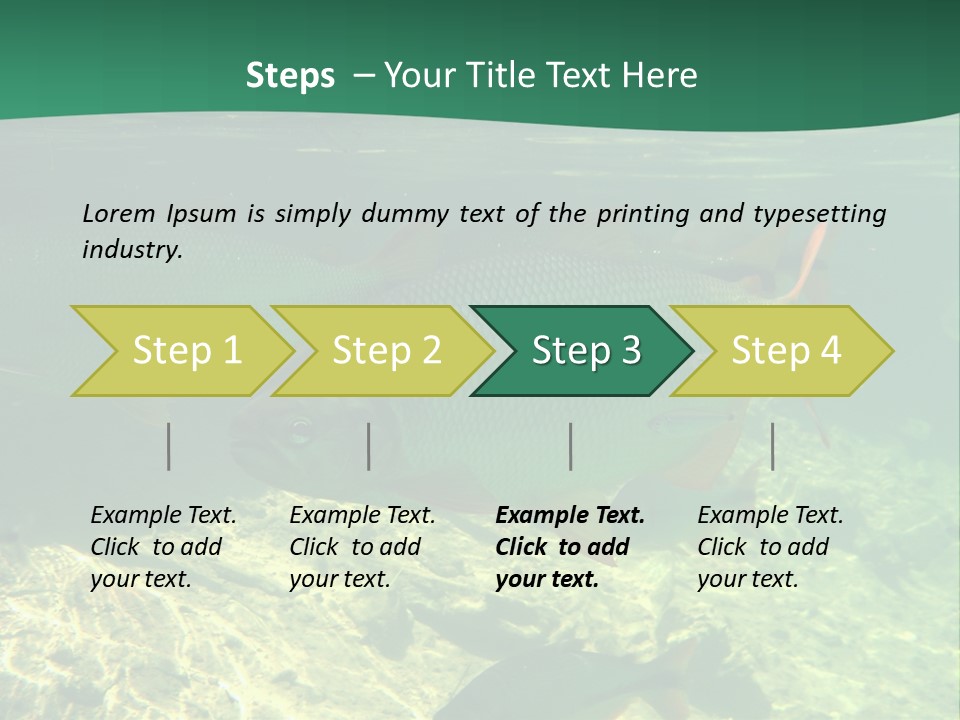 Outdoor Diving Wall Picture PowerPoint Template