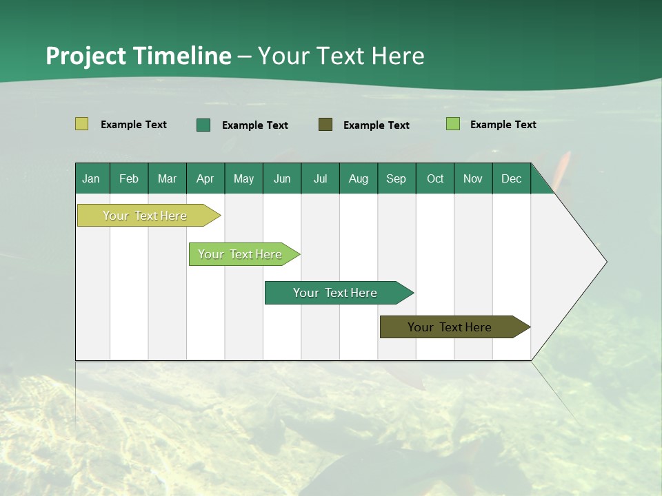 Outdoor Diving Wall Picture PowerPoint Template