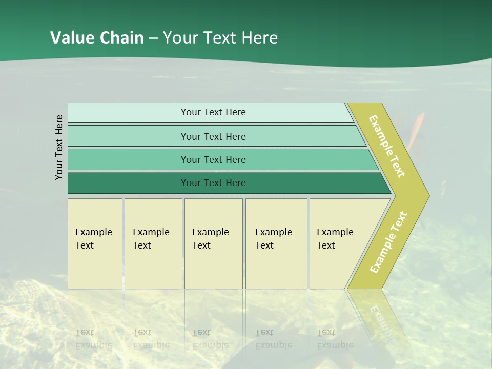 Outdoor Diving Wall Picture PowerPoint Template