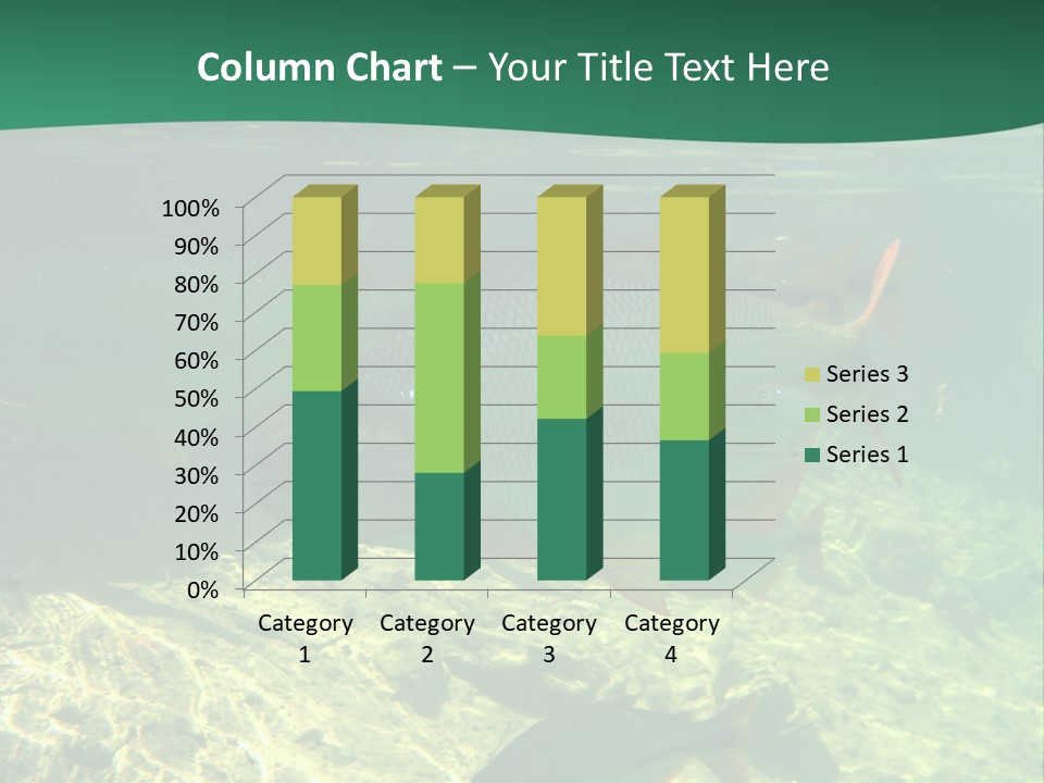 Outdoor Diving Wall Picture PowerPoint Template