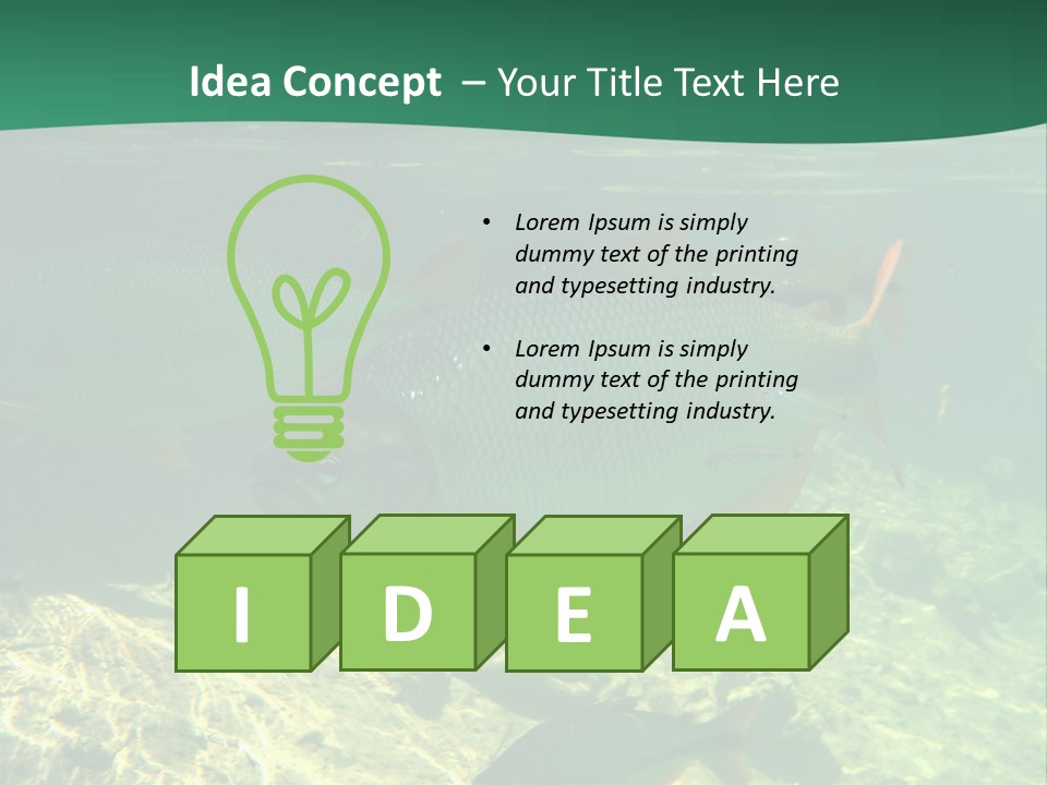 Outdoor Diving Wall Picture PowerPoint Template