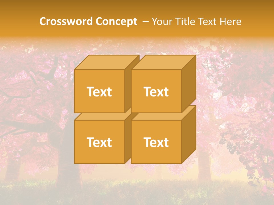 Imagination Leaf Blossom PowerPoint Template