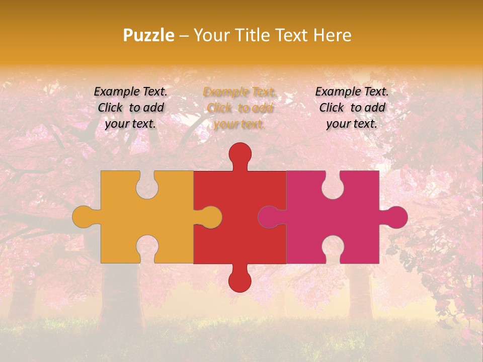 Imagination Leaf Blossom PowerPoint Template