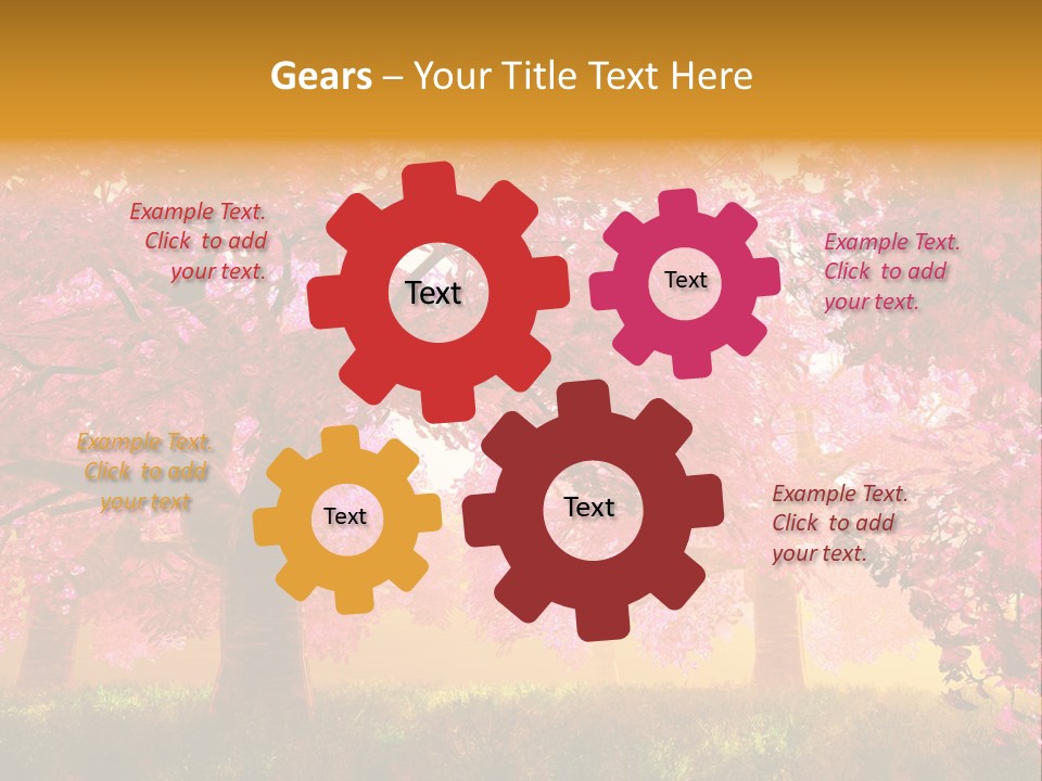 Imagination Leaf Blossom PowerPoint Template