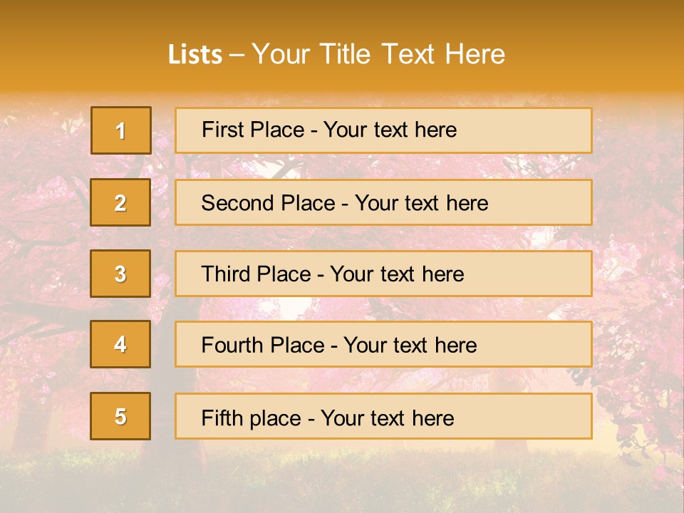 Imagination Leaf Blossom PowerPoint Template