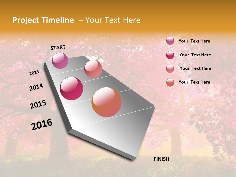 Imagination Leaf Blossom PowerPoint Template