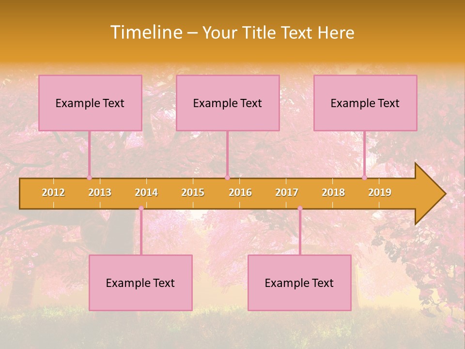 Imagination Leaf Blossom PowerPoint Template