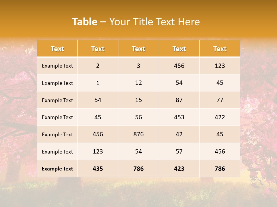 Imagination Leaf Blossom PowerPoint Template