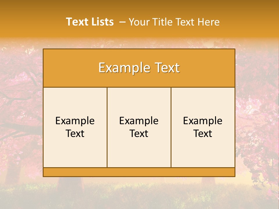Imagination Leaf Blossom PowerPoint Template