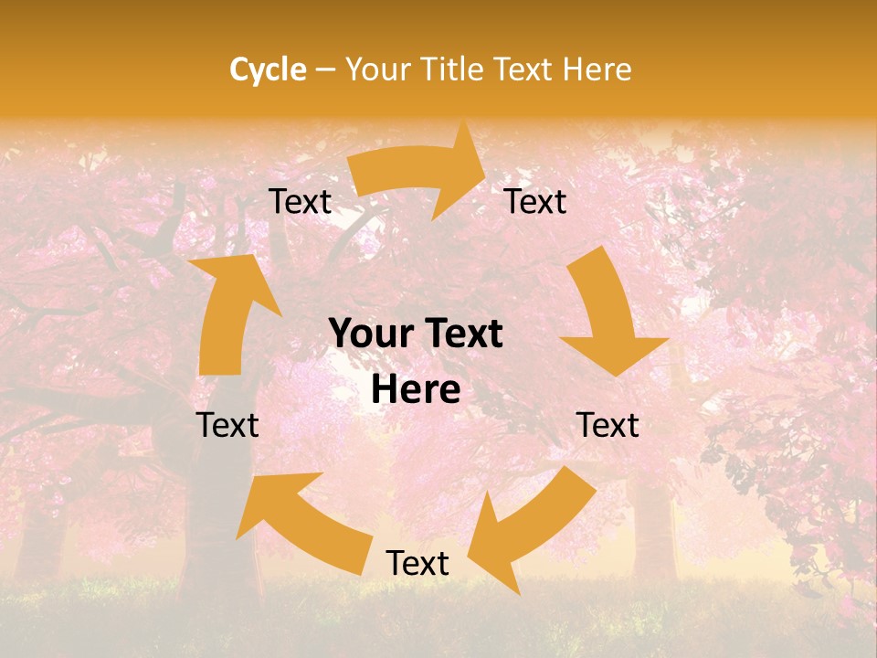 Imagination Leaf Blossom PowerPoint Template