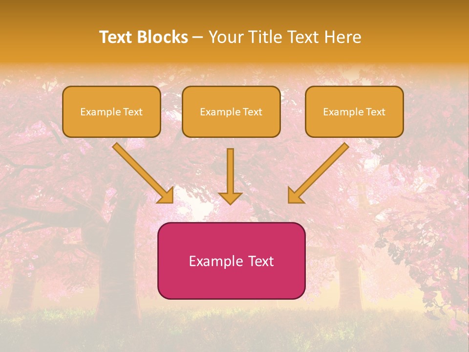 Imagination Leaf Blossom PowerPoint Template