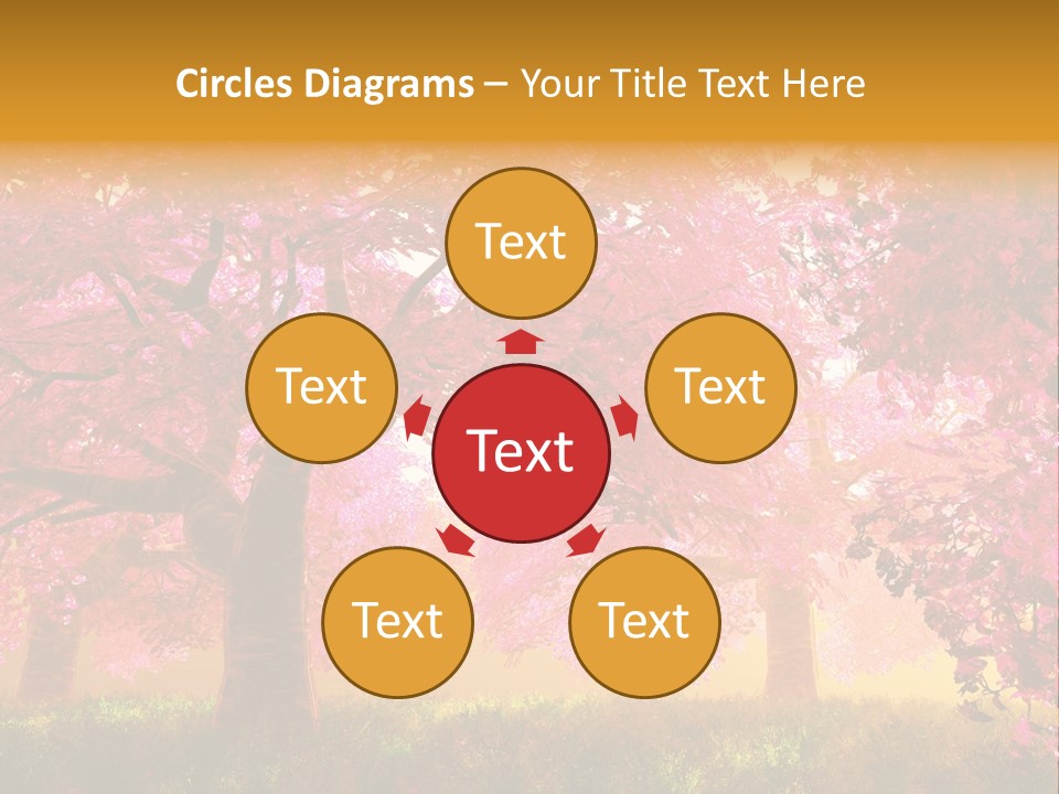 Imagination Leaf Blossom PowerPoint Template