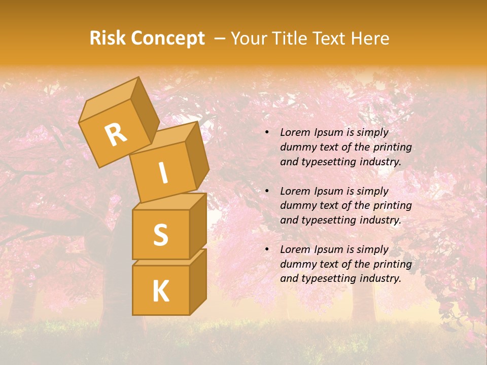 Imagination Leaf Blossom PowerPoint Template