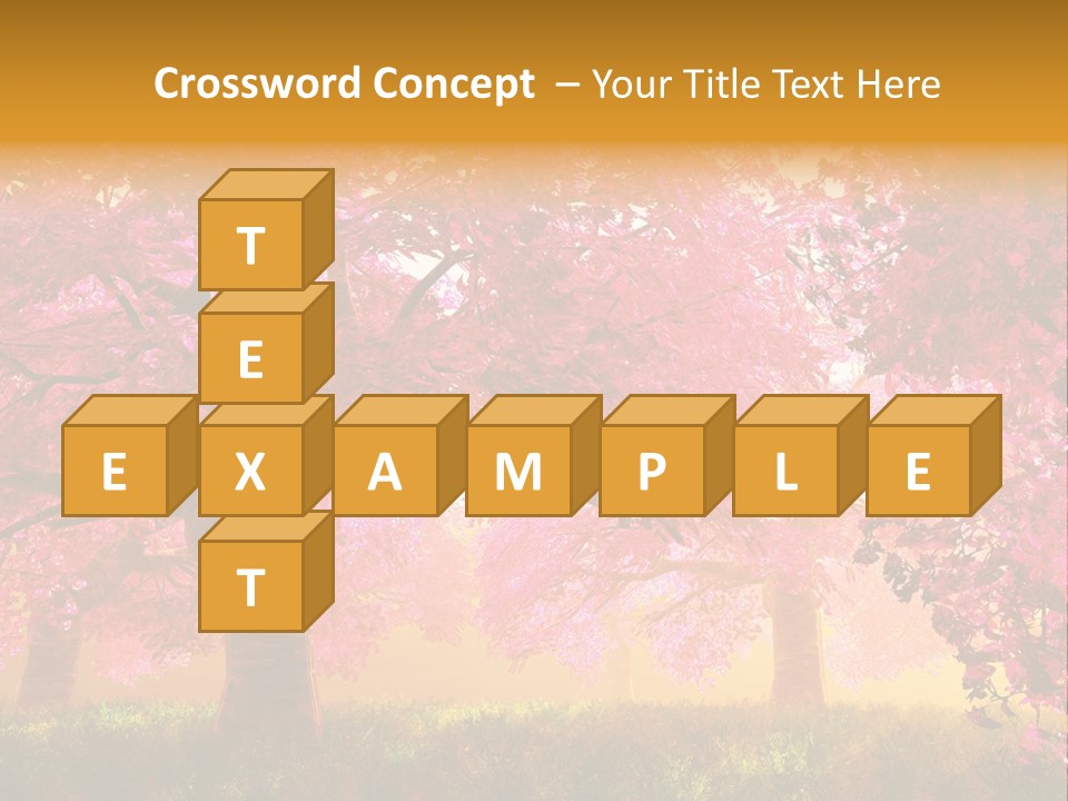 Imagination Leaf Blossom PowerPoint Template