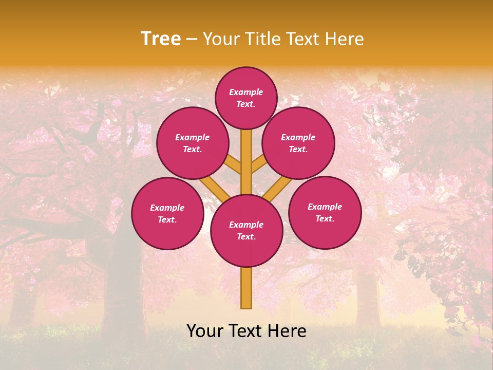 Imagination Leaf Blossom PowerPoint Template