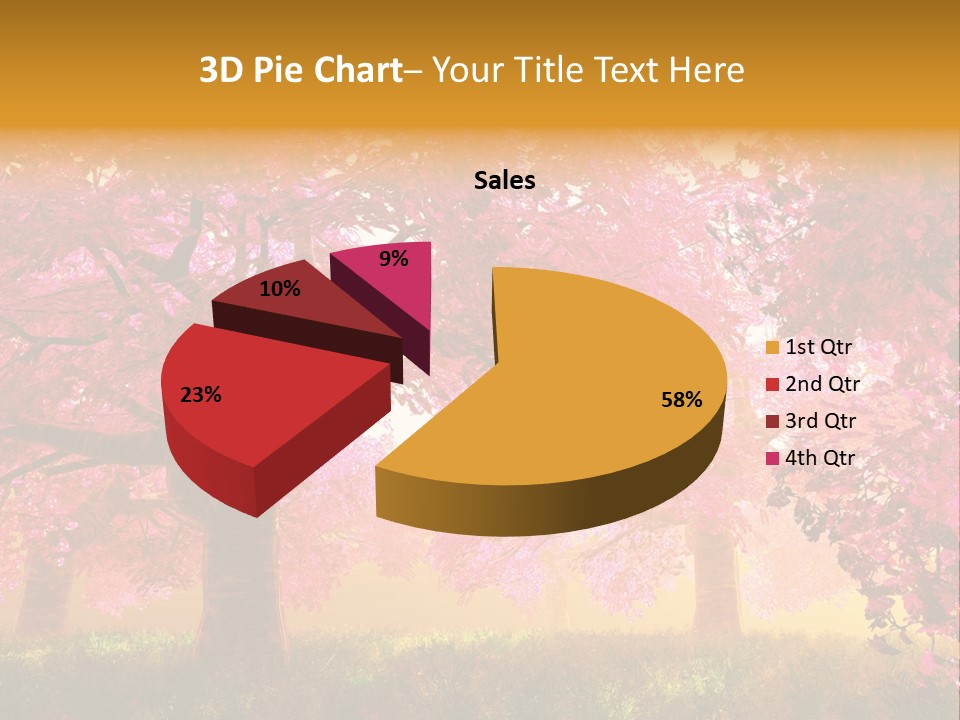 Imagination Leaf Blossom PowerPoint Template