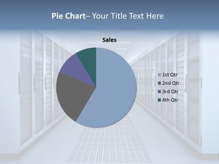 Server Racks File Network Server Network Infrastructure PowerPoint Template