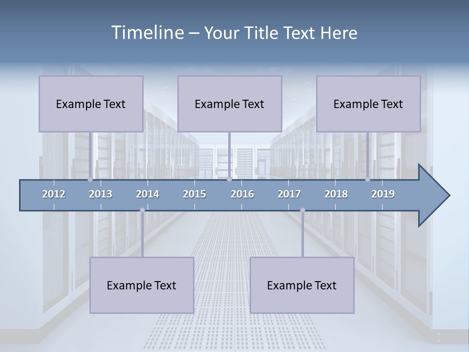 Server Racks File Network Server Network Infrastructure PowerPoint Template