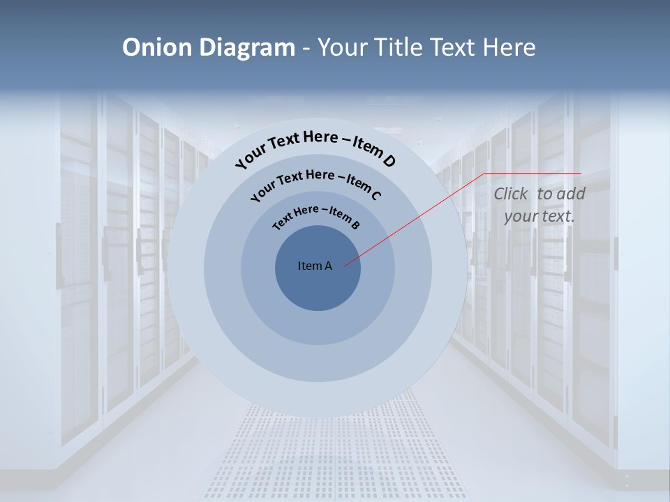 Server Racks File Network Server Network Infrastructure PowerPoint Template