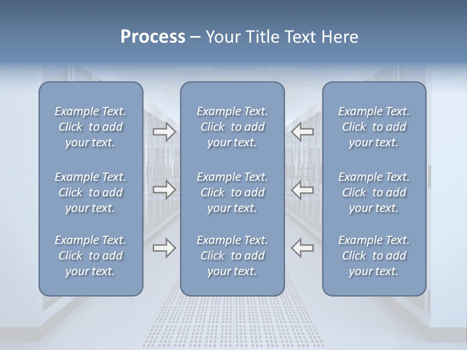 Server Racks File Network Server Network Infrastructure PowerPoint Template
