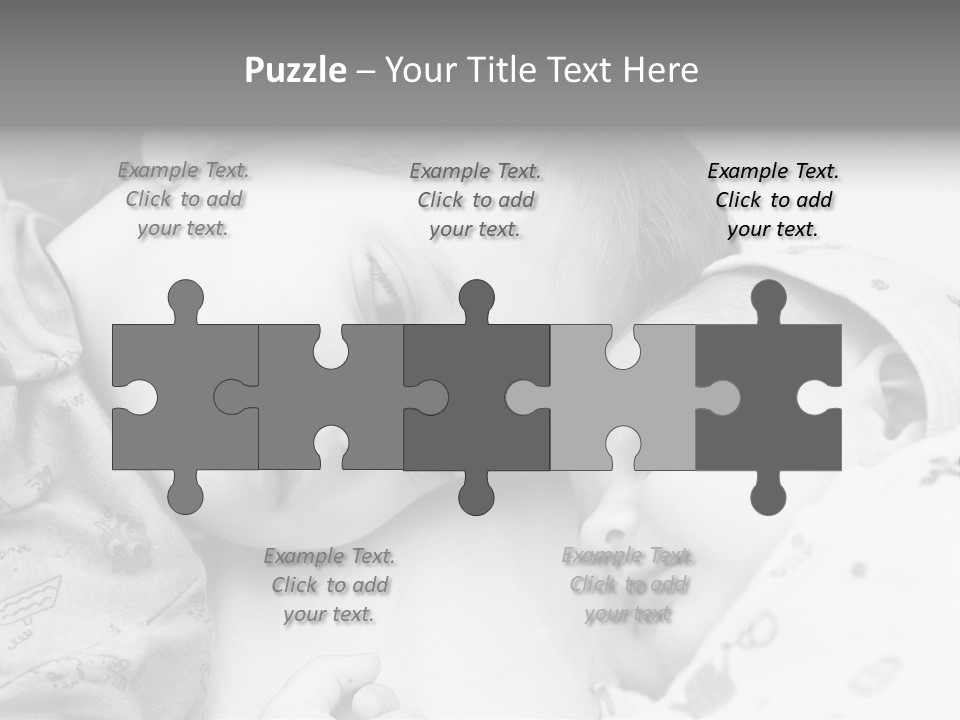 Blue Sky Zuidholland Frozen Lake PowerPoint Template