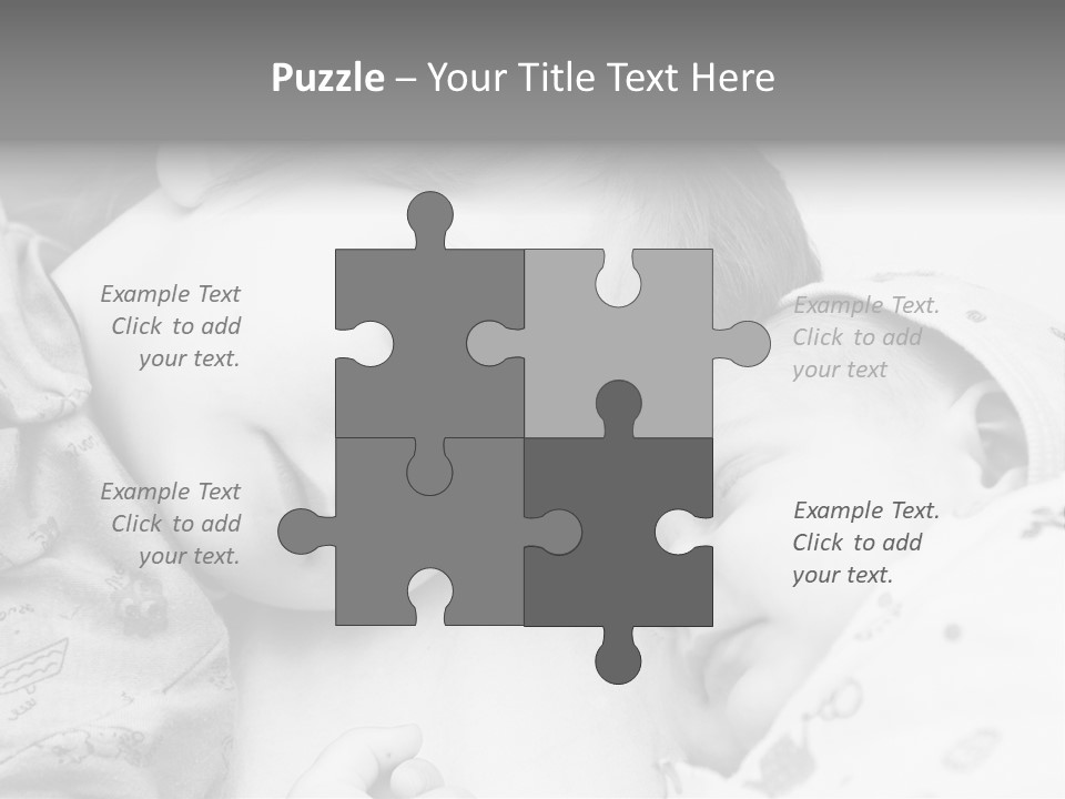 Blue Sky Zuidholland Frozen Lake PowerPoint Template