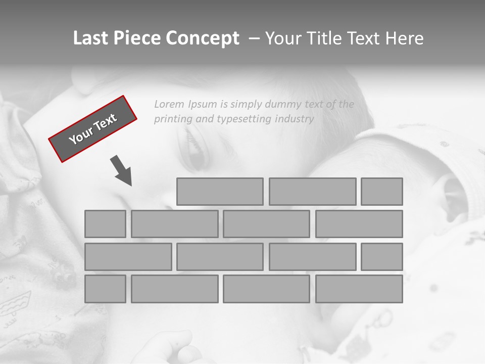 Blue Sky Zuidholland Frozen Lake PowerPoint Template