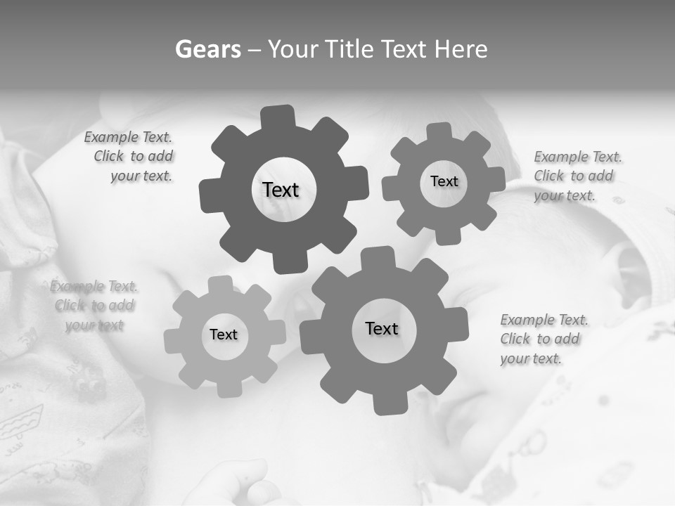 Blue Sky Zuidholland Frozen Lake PowerPoint Template