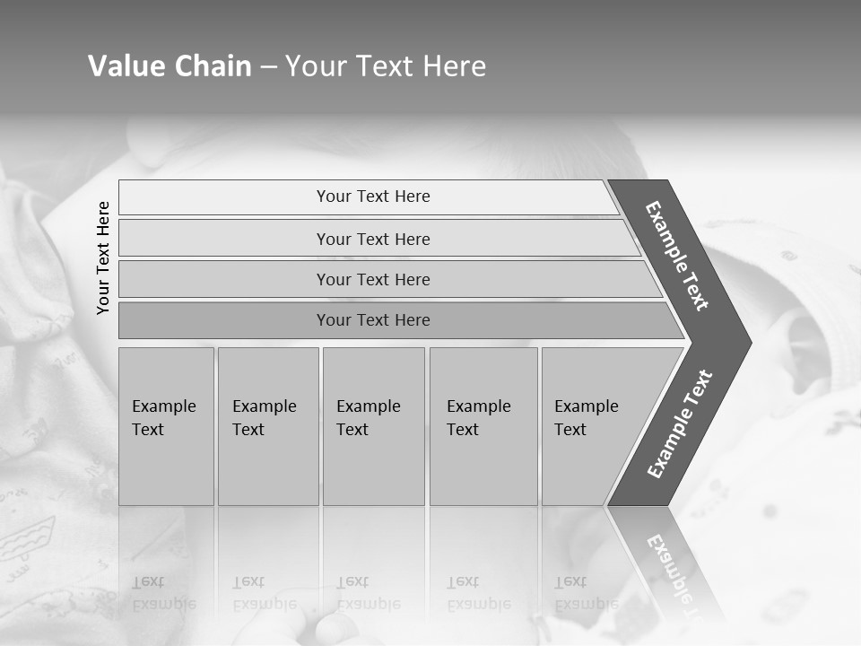 Blue Sky Zuidholland Frozen Lake PowerPoint Template