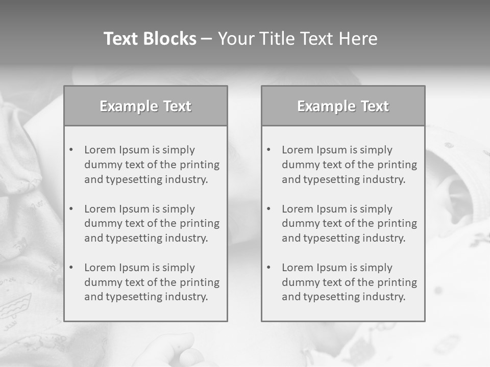 Blue Sky Zuidholland Frozen Lake PowerPoint Template