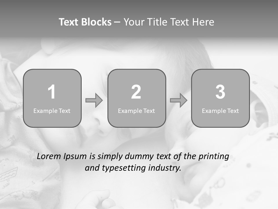 Blue Sky Zuidholland Frozen Lake PowerPoint Template